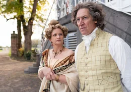 Ludwig van Beethoven (Tobias Moretti) hat ein gespanntes Verh&auml;ltnis zu seiner Schw&auml;gerin Therese (Johanna Gastdorf).