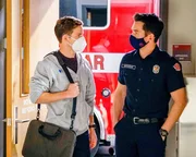 Emmett Dixon (Lachlan Buchanan, l.); Travis Montgomery (Jay Hayden, r.) Emmett Dixon (Lachlan Buchanan, l.); Travis Montgomery (Jay Hayden, r.)