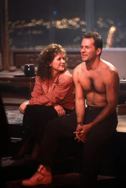 Bonnie Bedelia (Holly Gennaro McClane), Bruce Willis (John McClane).