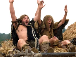 Als Zed (Jack Black, l.) von seinem Stamm versto&szlig;en wird, begibt er sich mit seinem besten Freund und treuen Begleiter Oh (Michael Cera, r.) auf eine verr&uuml;ckte Reise voller Entdeckungen und Gefahren.