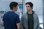 L-R: Dr. Neil Melendez (Nicholas Gonzalez) and Brandon (Zachary Gordon)