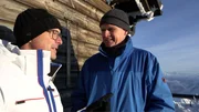 Der schönste Arbeitsplatz Deutschlands, meint Robert Schardt (rechts), sei hier oben auf der Zugspitze. Der schönste Arbeitsplatz Deutschlands, meint Robert Schardt (rechts), sei hier oben auf der Zugspitze.