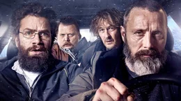 l-r: Otto (Nikolaj Lie Kaas), Emmenthaler (Nicolas Bro), Lennart (Lars Brygmann), Markus (Mads Mikkelsen)