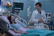 On the right: Dr. Shaun Murphy (Freddie Highmore)