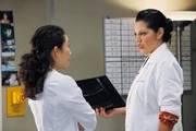 Machen sich Sorgen um Izzie: Cristina (Sandra Oh, l.) und Callie (Sara Ramirez, r.) ...