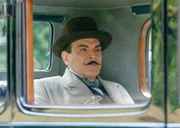 David Suchet (Hercule Poirot).