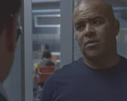 Pictured: Christopher Jackson as Chunk Palmer Photo: Screen Grab/CBS ©2021 CBS Broadcasting, Inc. All Rights Reserved Pictured: Christopher Jackson as Chunk Palmer Photo: Screen Grab/CBS ©2021 CBS Broadcasting, Inc. All Rights Reserved