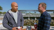 Special Agent Sam Hanna (LL Cool J, l.); Special Agent G. Callen (Chris O'Donnell, r.)