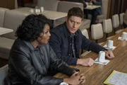L-R: Billie (Lisa Berry) and Dean Winchester (Jensen Ackles)
