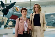 Romy Heiland (Christina Athenstädt, r.) und Tilly Vogel (Sina Reiß, l.) ermitteln im Militärhistorischen Museum in Berlin-Gatow in einem Fall von sexueller Belästigung. Romy Heiland (Christina Athenstädt, r.) und Tilly Vogel (Sina Reiß, l.) ermitteln im Militärhistorischen Museum in Berlin-Gatow in einem Fall von sexueller Belästigung.