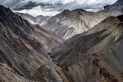 Die Region Zanskar liegt im westlichen Teil des Himalaya-Gebirges.