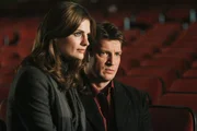 Kommen sie dem M&ouml;rder langsam n&auml;her? Richard Castle (Nathan Fillion, r.) und Kate Beckett (Stana Katic, l.)