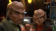 Quark (Armin Shimerman) und Nog (Aron Eisenberg)