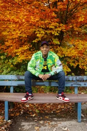 Ricky Harris im Portrait. Ricky Harris im Portrait.