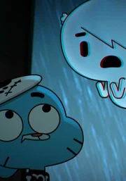 v.li.: Gumball, Carrie v.li.: Gumball, Carrie