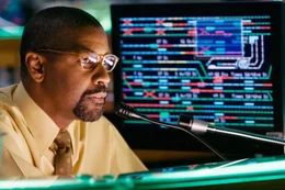 Denzel Washington stars in Columbia Pictures' action thriller THE TAKING OF  PELHAM 123, also starring John Travolta..