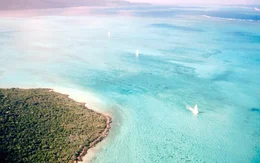 die Ostk&uuml;ste von Mauritius.