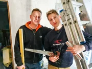 Marcel und Chris (r.)