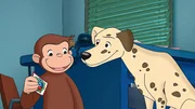 Picture shows on the left: Curious George.