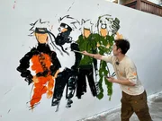 F&uuml;r K&uuml;nstler Liu Wei erg&auml;nzen sich Boxen und Malen.