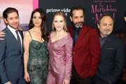 New York - World Premiere of Amazon's "The Marvelous Mrs. Maisel" Season 3 – Pictured: Michael Zegen, Marin Hinkle, Rachel Brosnahan, Tony Shalhoub, Kevin Pollak - Photo by: Marion Curtis / StarPix for Amazon - Location: Museum of Modern Art