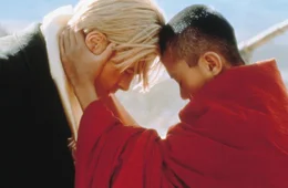 Heinrich Harrer (Brad Pitt), Dalai Lama, 14 Years Old (Jamyang Jamtsho Wangchuk)