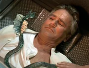 Die Larve soll O´Neill (Richard Dean Anderson) eingepflanzt werden. Er versucht sich noch zu wehren, aber er hat keine große Chance... Die Larve soll O´Neill (Richard Dean Anderson) eingepflanzt werden. Er versucht sich noch zu wehren, aber er hat keine große Chance...