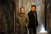 Angelika (Bernadette Heerwagen) und Harald (Marcus Mittermeier) sind dem T&auml;ter auf der Spur.