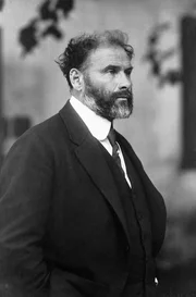 Der &ouml;sterreichische Jugendstilmaler der Wiener Moderne Gustav Klimt, um 1917.