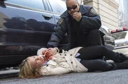 LAW & ORDER: SPECIAL VICTIMS UNIT -- "Poisoned Motive" Episode 1422 -- Pictured: (l-r) Kelli Giddish as Detective Amanda Rollins, Ice-T as Detective Odafin "Fin" Tutuola -- (Photo by: Michael Parmelee/NBC) LAW & ORDER: SPECIAL VICTIMS UNIT -- "Poisoned Motive" Episode 1422 -- Pictured: (l-r) Kelli Giddish as Detective Amanda Rollins, Ice-T as Detective Odafin "Fin" Tutuola -- (Photo by: Michael Parmelee/NBC)