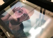 Moderator Steffen König im Zeiss-Museum in Oberkochen. Moderator Steffen König im Zeiss-Museum in Oberkochen.