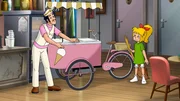 Luigi vertraut Bibi seinen antiken Eiswagen an, ihre Familie plant ein Nachbarschaftsfest und alle sind eingeladen.