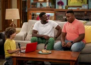 (v.l.n.r.) Grover Johnson (Hank Greenspan); Malcolm Butler (Sheaun McKinney); Marty Butler (Marcel Spears)