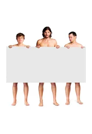 (9. Staffel) - Alles wird enth&uuml;llt: Walden (Ashton Kutcher, M.), Alan (Jon Cryer, r.) und Jake Harper (August T. Jones, l.) ...