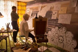 Walter Keane (Christoph Waltz, l.); Margaret Keane (Amy Adams, r.)