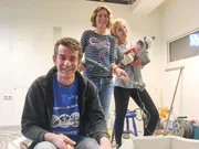 V.l.: Frank, Claudia und Celine