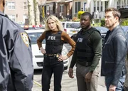 (v.l.n.r.) Nina Chase (Shantel VanSanten); Ray Cannon (Edwin Hodge); Remy Scott (Dylan McDermott)