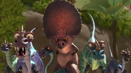 A scene still from ICE AGE: THE ADVENTURES OF BUCK WILD, exclusively on Disney+. &copy; 2022 Disney Enterprises, Inc. All Rights Reserved.