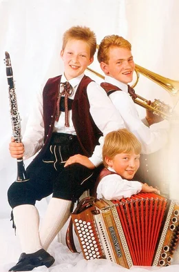 &bdquo;Die Edlseer&ldquo; in ihren Anfangsjahren (damals &bdquo;Edlseer Trio&ldquo;)