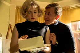 Margaret Keane (Amy Adams, l.); Walter Keane (Christoph Waltz, r.)