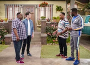 (v.l.n.r.) Calvin Butler (Cedric the Entertainer); Dave Johnson (Max Greenfield); Marty Butler (Marcel Spears); Malcolm Butler (Sheaun McKinney)