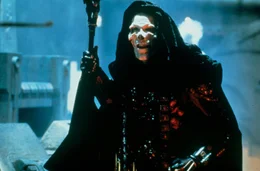 Im Bild: Skeletor (Frank Langella) der Herr des B&ouml;sen, hat es fast geschafft, die Herrschaft &uuml;ber den fernen Planeten Eternia an sich zu rei&szlig;en.