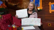 Singa stellt den MACH MiT! Bastelbogen vor und f&auml;ngt an, die ersten Dinge auszumalen.