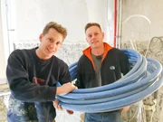 Marcel (r.) und Chris    +++ Die Verwendung des sendungsbezogenen Materials ist nur mit dem Hinweis und Verlinkung auf RTL+ gestattet. +++