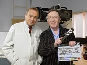 Klappe Folge 305 - von links: Dieter Bellmann und Peter Sodann .