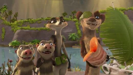 L-R: Crash, Eddie, Zee, und Buck