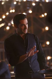 Lucifer (Tom Ellis) hat mit neuen Vermietern zu k&auml;mpfen, die ihn m&ouml;glicherweise sogar aus seiner Wohnung werfen k&ouml;nnten ...