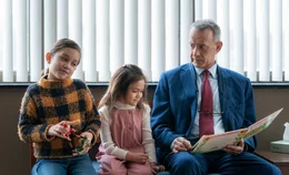 (l to r) Luna (Christiana Montoya), Abbie (Alessandra Perez), Otto (Tom Hanks)