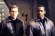 Seltsamen Vorg&auml;ngen auf der Spur: Tucker (Connor Trinneer, l.) und Mayweather (Anthony Montgomery, r.).