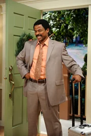 PSYCH -- "The Polarizing Express" Episode 5010 -- Pictured: Dule Hill as Gus Guster -- Photo by: Alan Zenuk/USA Network PSYCH -- "The Polarizing Express" Episode 5010 -- Pictured: Dule Hill as Gus Guster -- Photo by: Alan Zenuk/USA Network